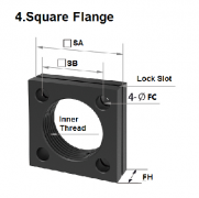 Square Flange